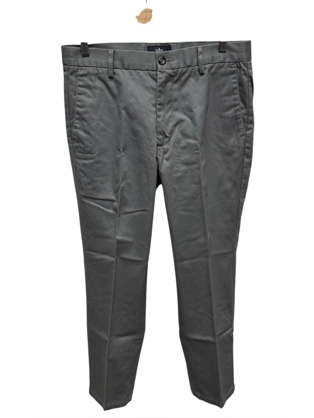 Dockers men’s slim fit pants trousers pleated gray size 32 28.5 inseam